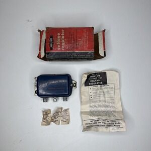 Vintage Allstate 12 Volt Voltage Regulator #1458 w/ Original Box & Instructions